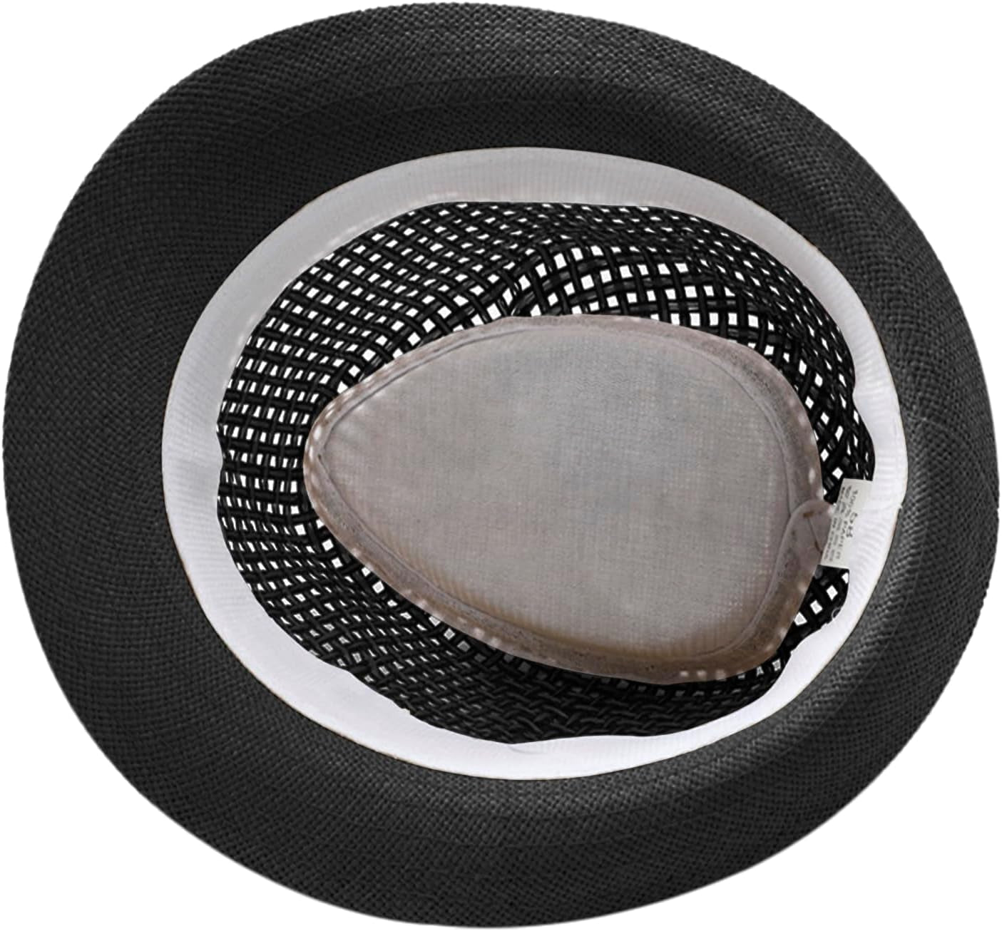 Mens 1920S Panama Fedora Hat Women Summer Mesh Straw Sun Hat Short Brim Cuban Trilby Derby Jazz Cap Packable Beach Dad Hat