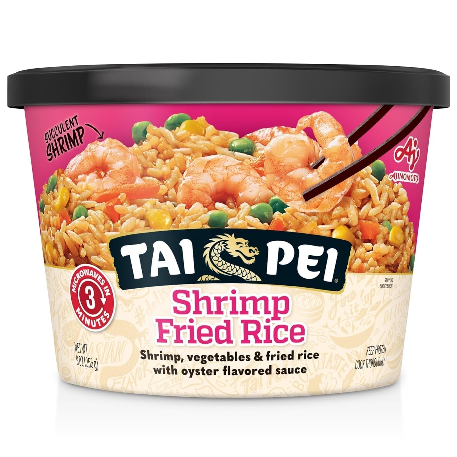 Shrimp Fried Rice, 9 Ounce, Frozen