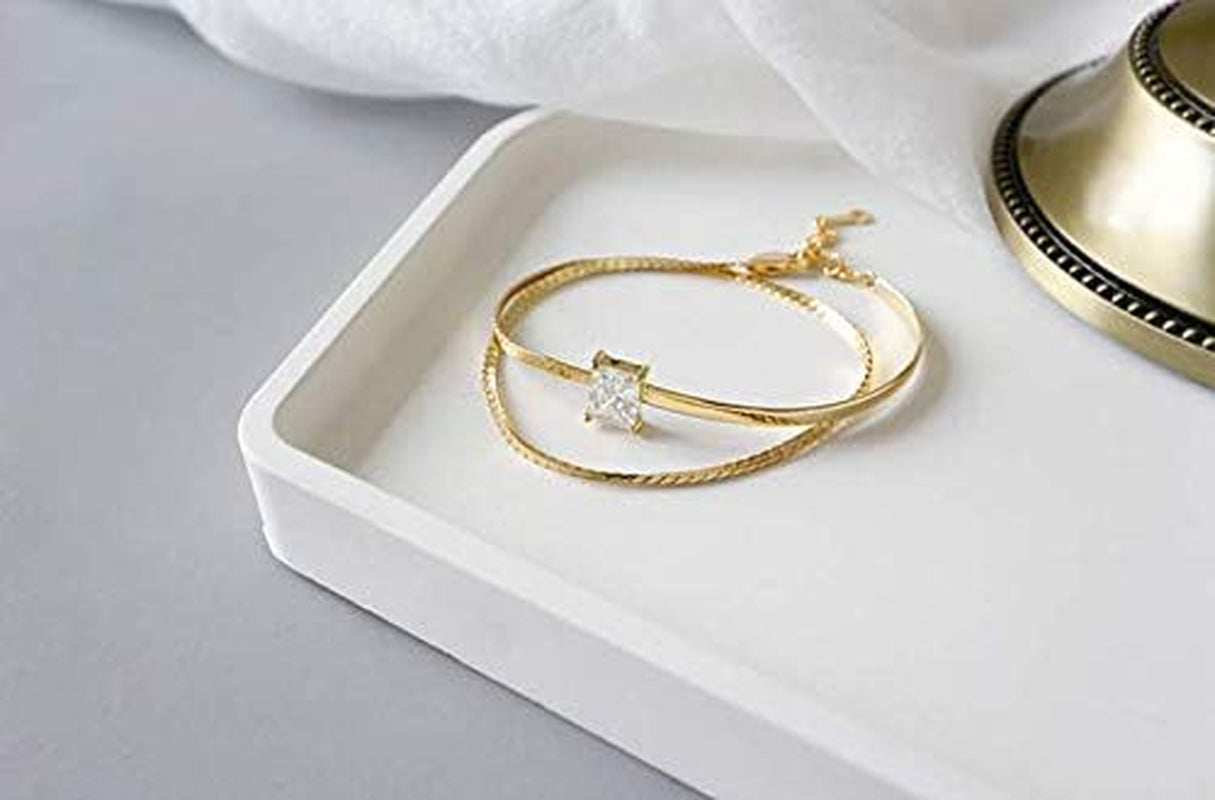 Minimalist Double Ply S925 Sterling Silver Bracelet