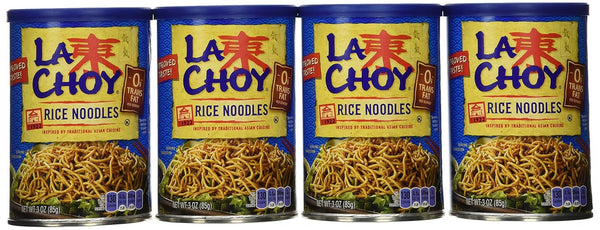 , Rice Noodles, 3Oz Canister (Pack of 4)