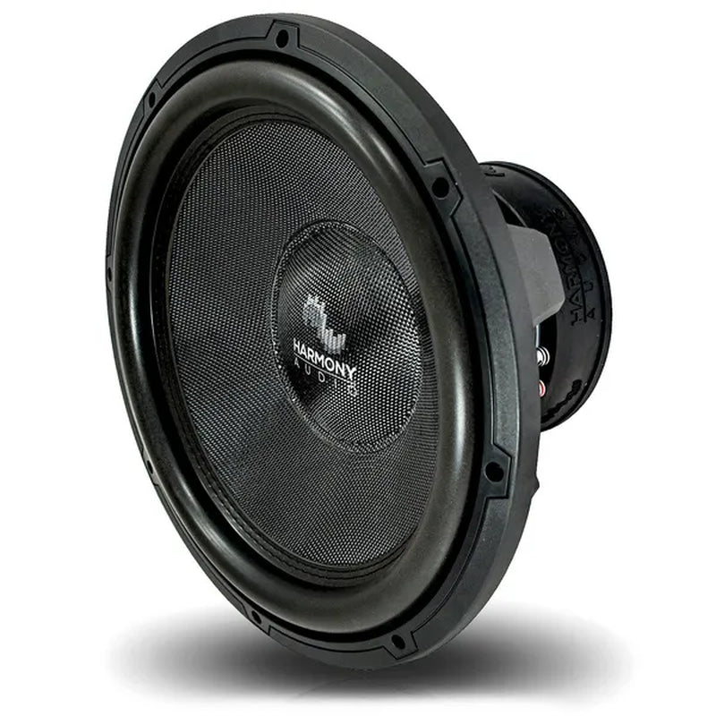 Harmony Audio HA-C152 Car Stereo Competition Carbon 15" Sub 2800W Dual 2 Ohm Subwoofer New