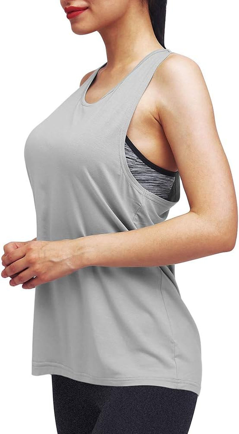 Workout Tops for Women Yoga Athletic Shirts Tank Tops Gym Summer Workout Clothes