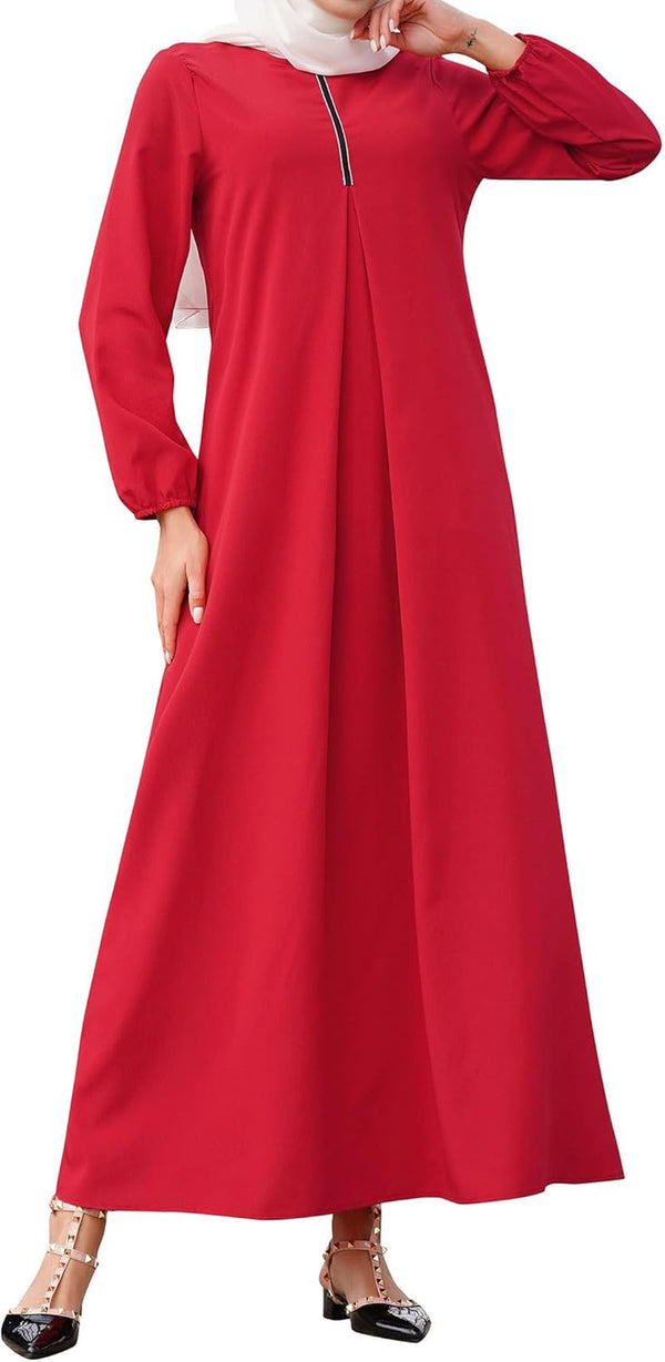 Abay for Women Shiny Self Tie Modest Muslim Dress Ramadan Eid Prayer Clothes Dubai Islamic Jalabiya Arabian Jilbab