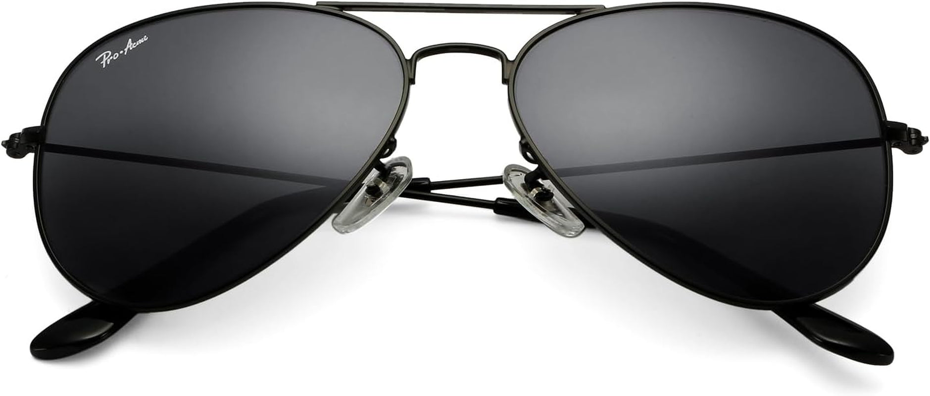 Classic Aviator Sunglasses for Men Women 100% Real Glass Lens