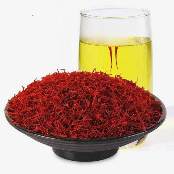 SAFFRON - (30 Grams/1.06 Ounce) Spanish Saffron - Super Negin Grade A+ Saffron Threads - Pure All Red Saffron Spice for Culinary Use as Golden Milk, Paella, Risotto, Bomba Rice, Saffron Tea