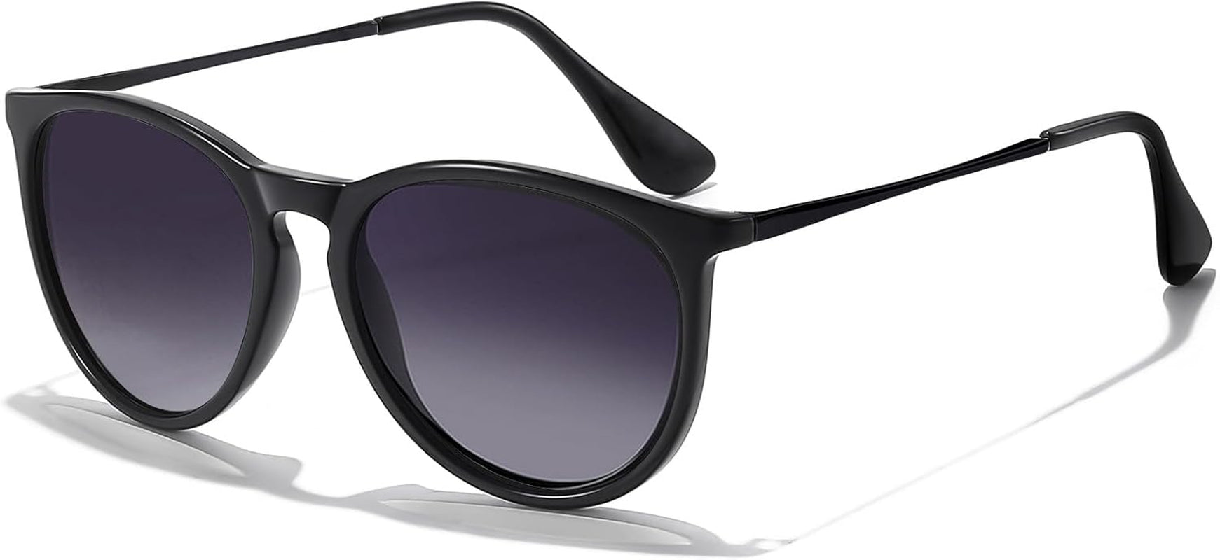 Polarized Sunglasses for Women Men - Trendy 2025 Vintage Classic Retro round Mirrored Lens Designer Style