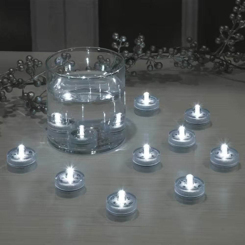 White Submersible LED Lights (Box of 12)