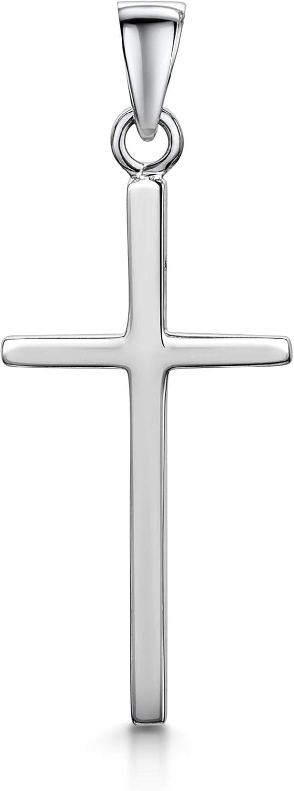 Unisex 925 Sterling Silver Cross Pendant