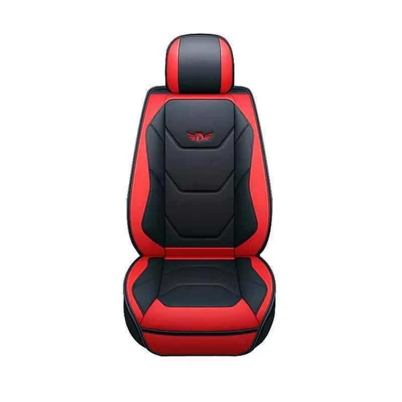 Universal 5D PU Leather Front Seat Cover Car Seat Mat Waterproof Car Seat Protector Breathable