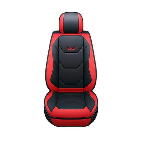 Universal 5D PU Leather Front Seat Cover Car Seat Mat Waterproof Car Seat Protector Breathable