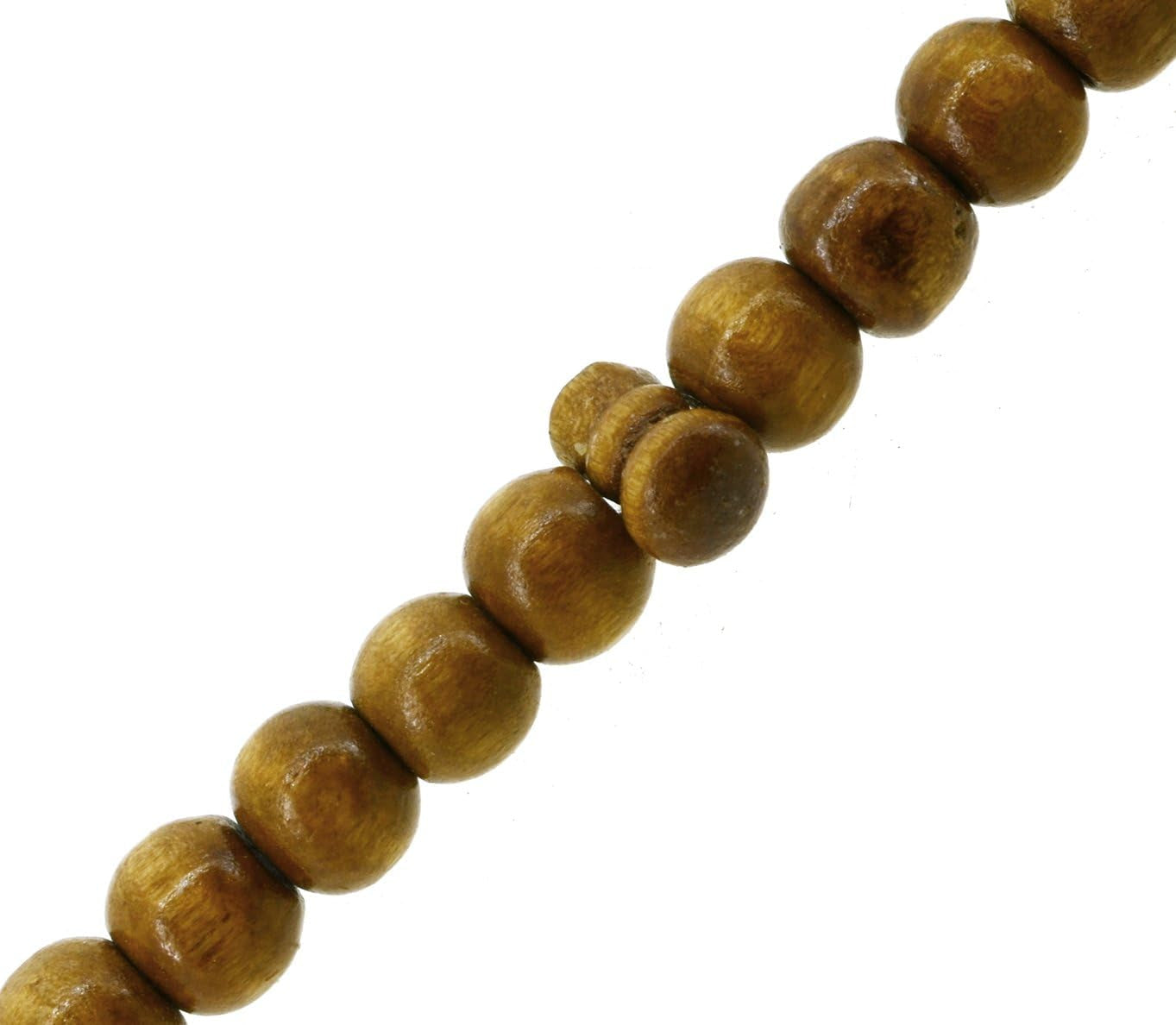 Wood Tasbih Prayer Beads - Misbaha Beads Muslim Prayer Beads for Men and Women - Wooden Islamic Prayer Beads Tasbih Beads Necklace