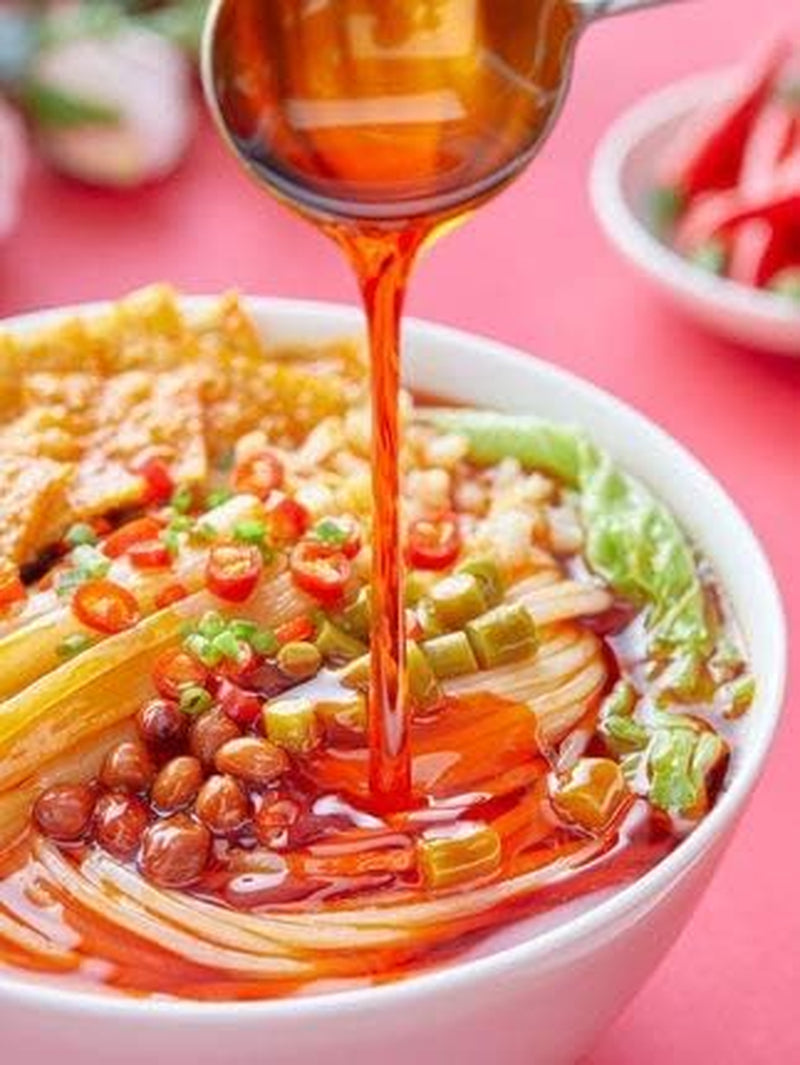 Liuzhou Rice Noodles, Rice Noodles, Noodles, ,Hot and Sour Noodles, Hot and Spicy Rice Noodles, Instant Noodles, Guangxi Specialty，Chinese Food ，Guangxi Snacks，Vegetarianism (3 Bag)