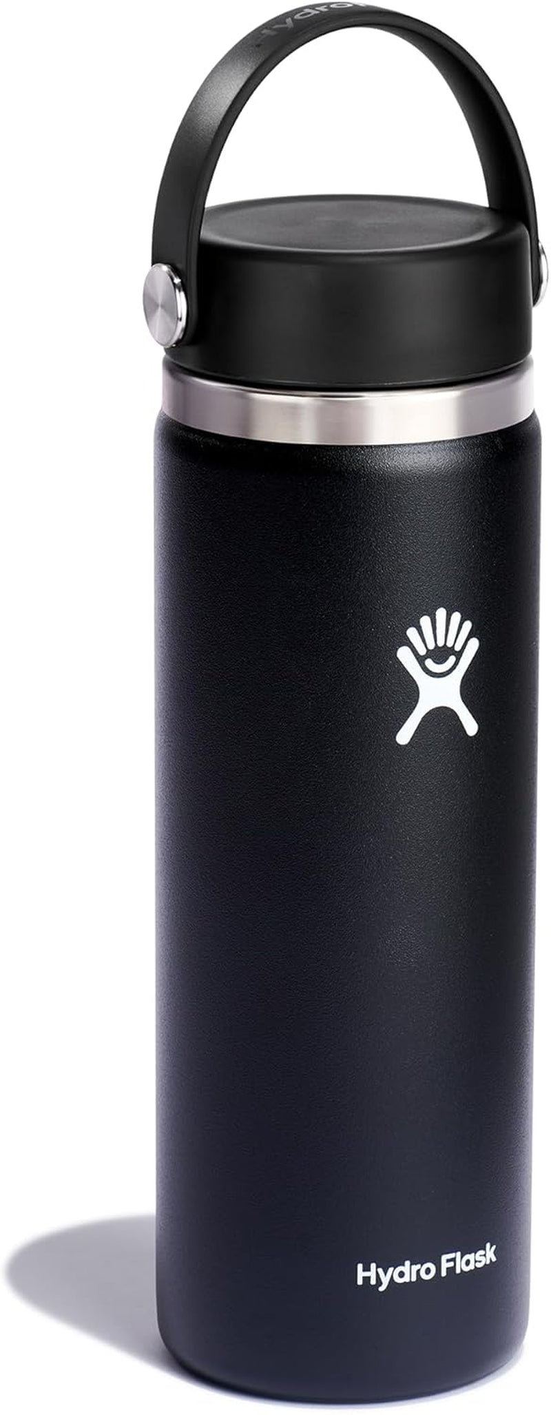 Wide Mouth Vacuum Insulated Stainless Steel Water Bottle with Leakproof Closeable Lid for Cold Water Drinks, Sports, Travel, Car and School