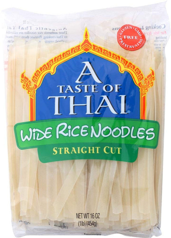 Noodle Rice Gluten Free Extra Wide, 16 Ounce (Pack of 1)
