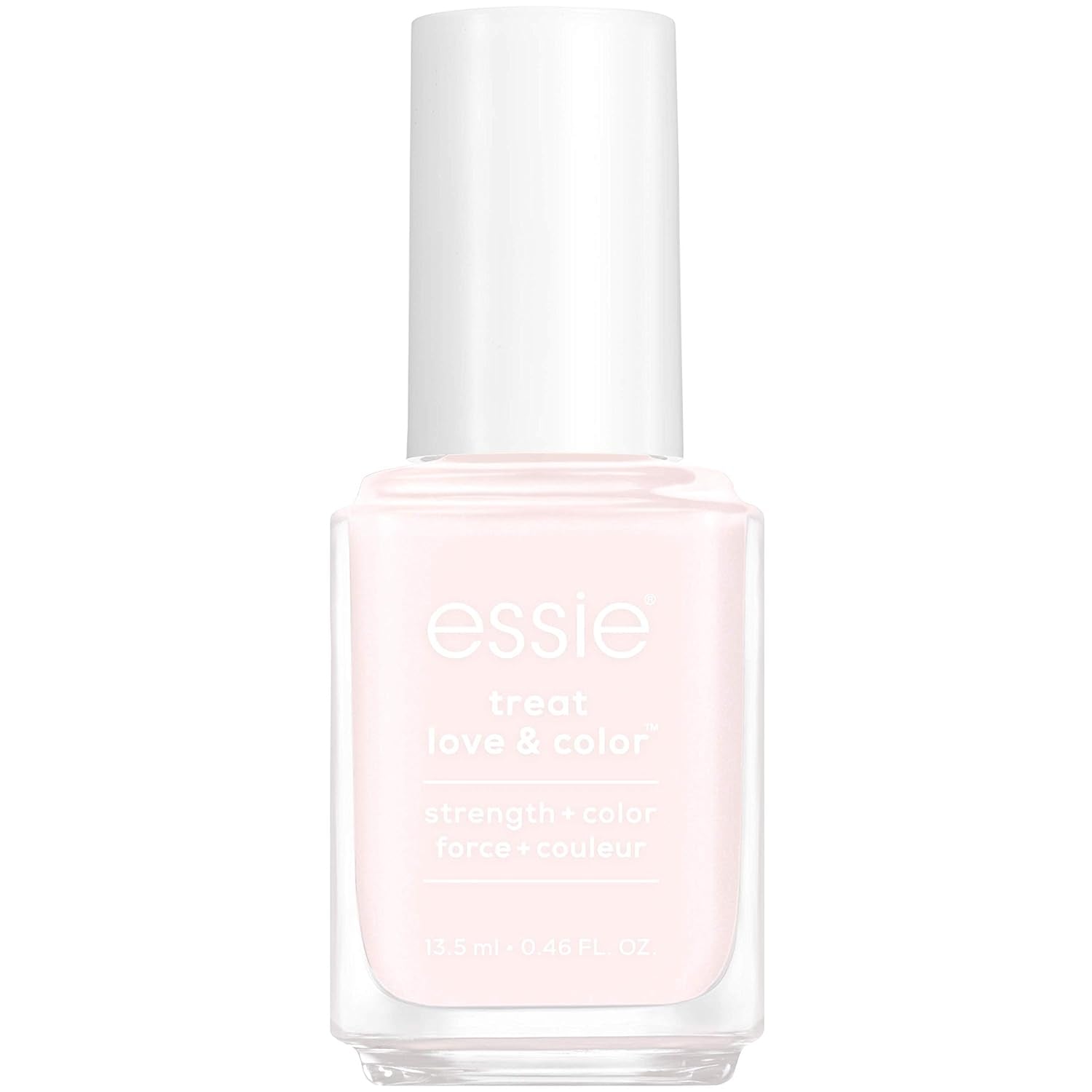 Treat,Love and Color, Strength and Color Nail Care Polish, Sheers to You, Sheer Pink, 0.46 Ounce