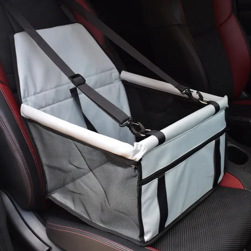 New Waterproof Dog Bag Pet Car Carrier Dog Carry Storage Bag Breathable Net Pet Booster Seat Cover Travel Carrier Bucket Basket 12 Colors