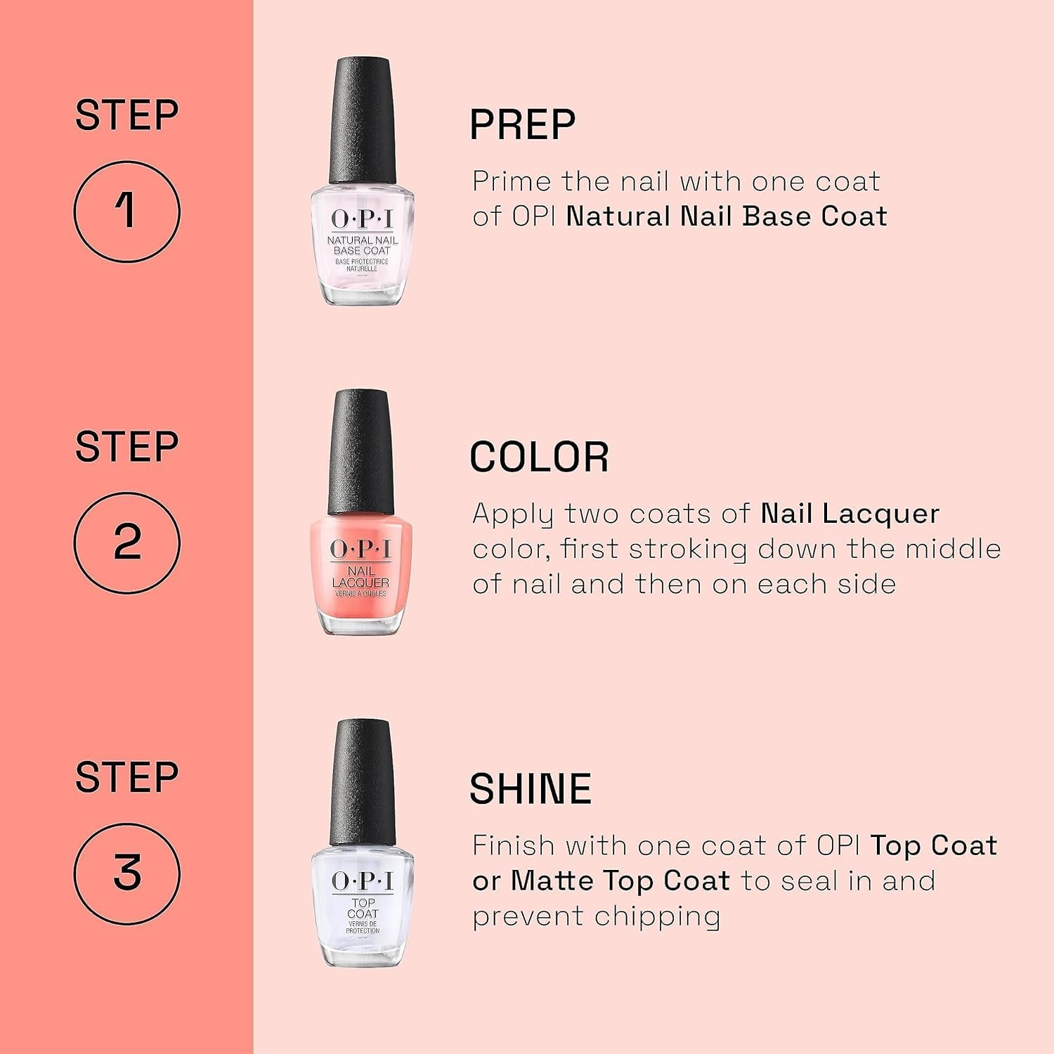 OPI Nail Lacquer, Can’t Find My Czechbook, Blue Nail Polish, 0.5 fl oz