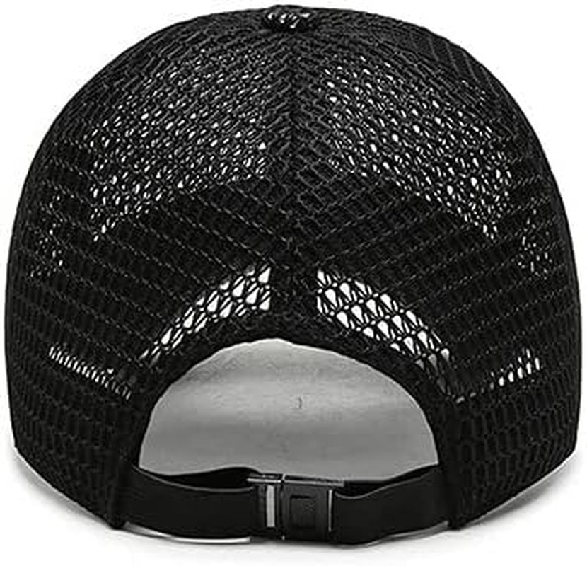 Summer Mesh Baseball Cap for Men Women Trucker Mesh Hat Baseball Hats Outdoor Sports Running Hat