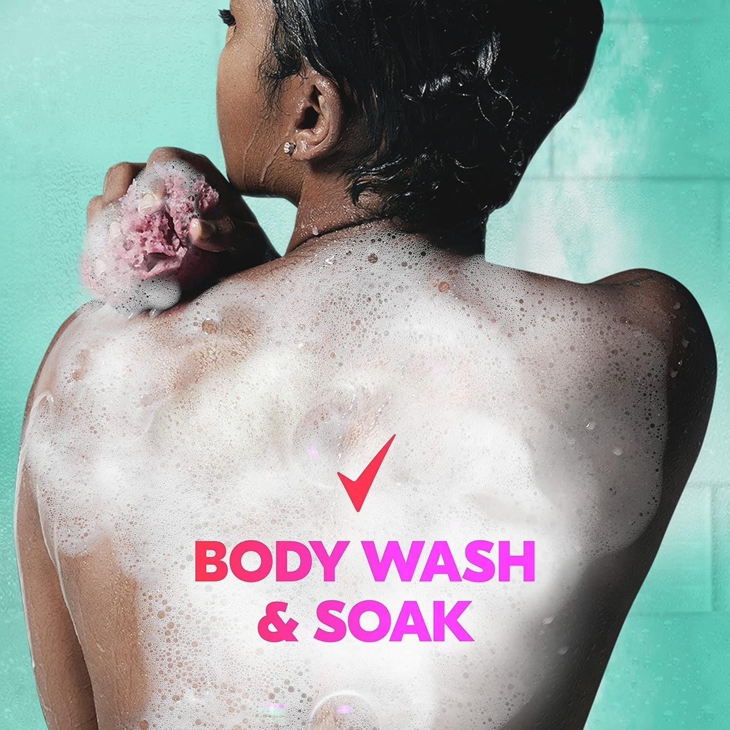 Maximum Recovery Body Wash and Soak Post-Workout Recovery Skincare Routine Tart Cherry + Epsom Salt + Electrolytes Bath and Body Product 22 Oz, Pack of 4