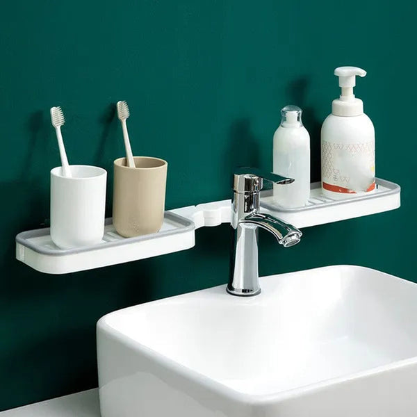 Unique Bathroom Container Shelf Shower Room Body Wash Toilets Shower Gel Holder Wall Mount Storage Rack Kitchen Organizer Shelf