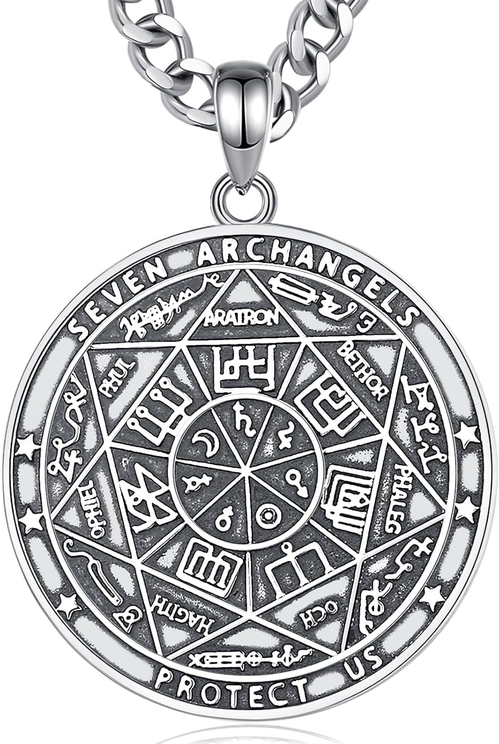 Unique Religious Gifts for Men Women, St. Michael/St. Christopher/St. Benedict/Virgin Mary Pendant Necklaces