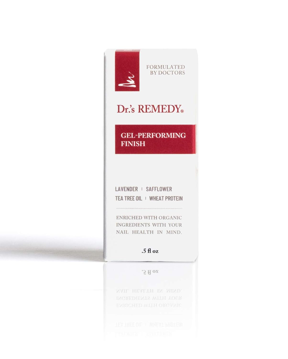 Nail Polish Treatment, Organic All Natural Non Toxic Nail Care and Strengthener - Calming Clear