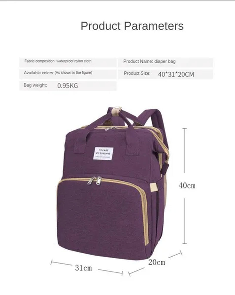 7 Colors New Fashion Travel Mummy Multifunction Backpacks Maternity Nappy Bag Large Capacity Nappy Bag Travel Backpack Nursing Bag for Baby Care Mom Bag