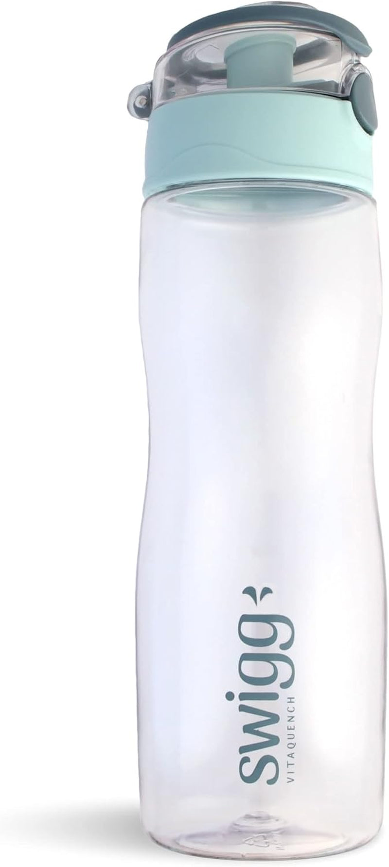2 Pack BPA Free Sports Water Bottles for School Gym Bicycle Car - Leak Proof Sports Waterbottles - See through Reusable Clear Water Bottle Botella De Agua Made of Tritan Plastic Water Bottle