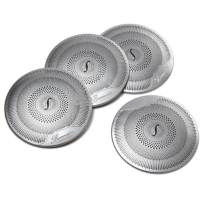 Car Door Audio Speaker Decor Cover Loudspeaker 3D Trim Sticker for Mercedes Benz AMG C E Class W205 W213 GLC Car Styling Accessories