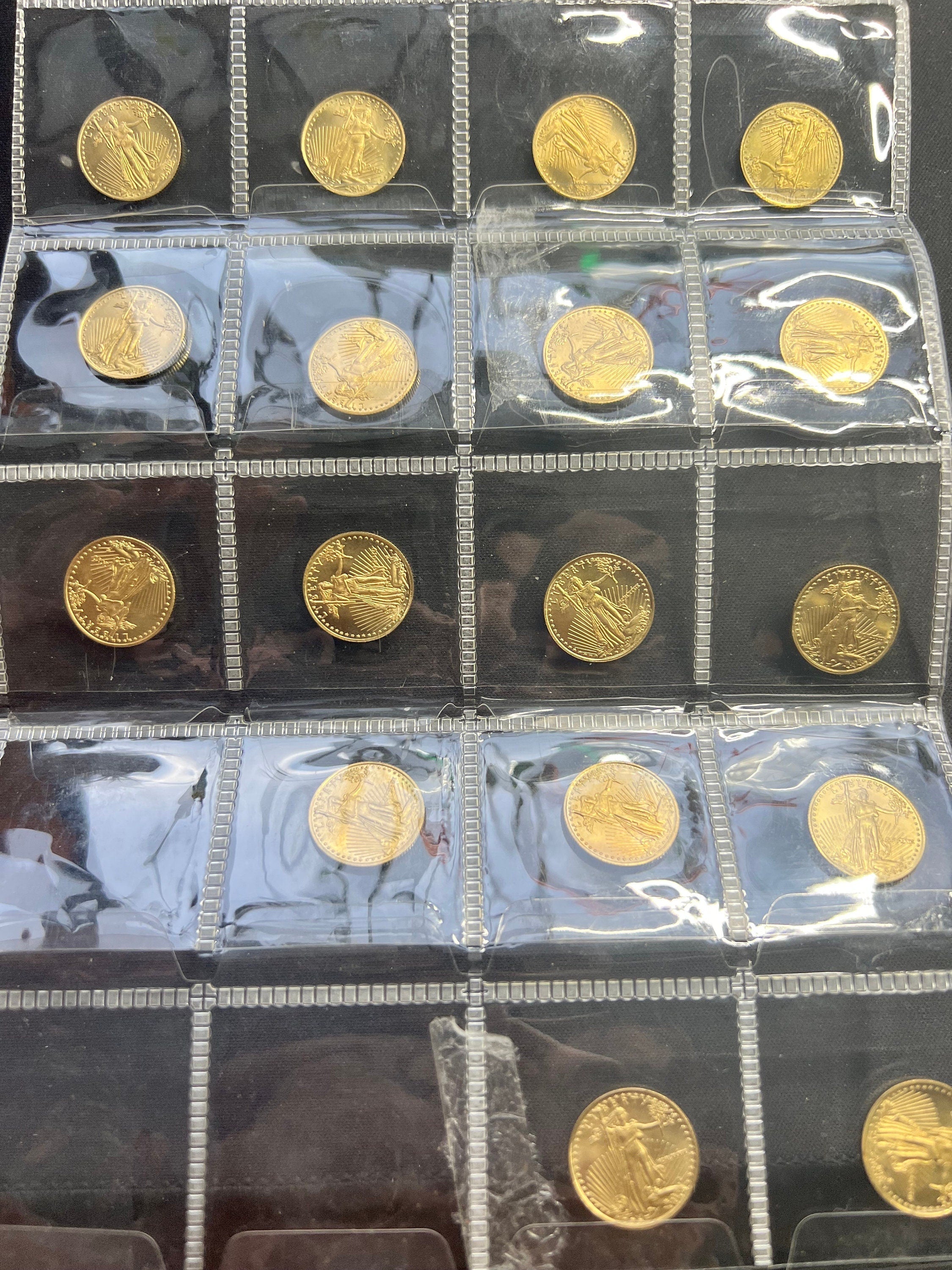 1/10Th Oz. Gold Eagle Masters Coins