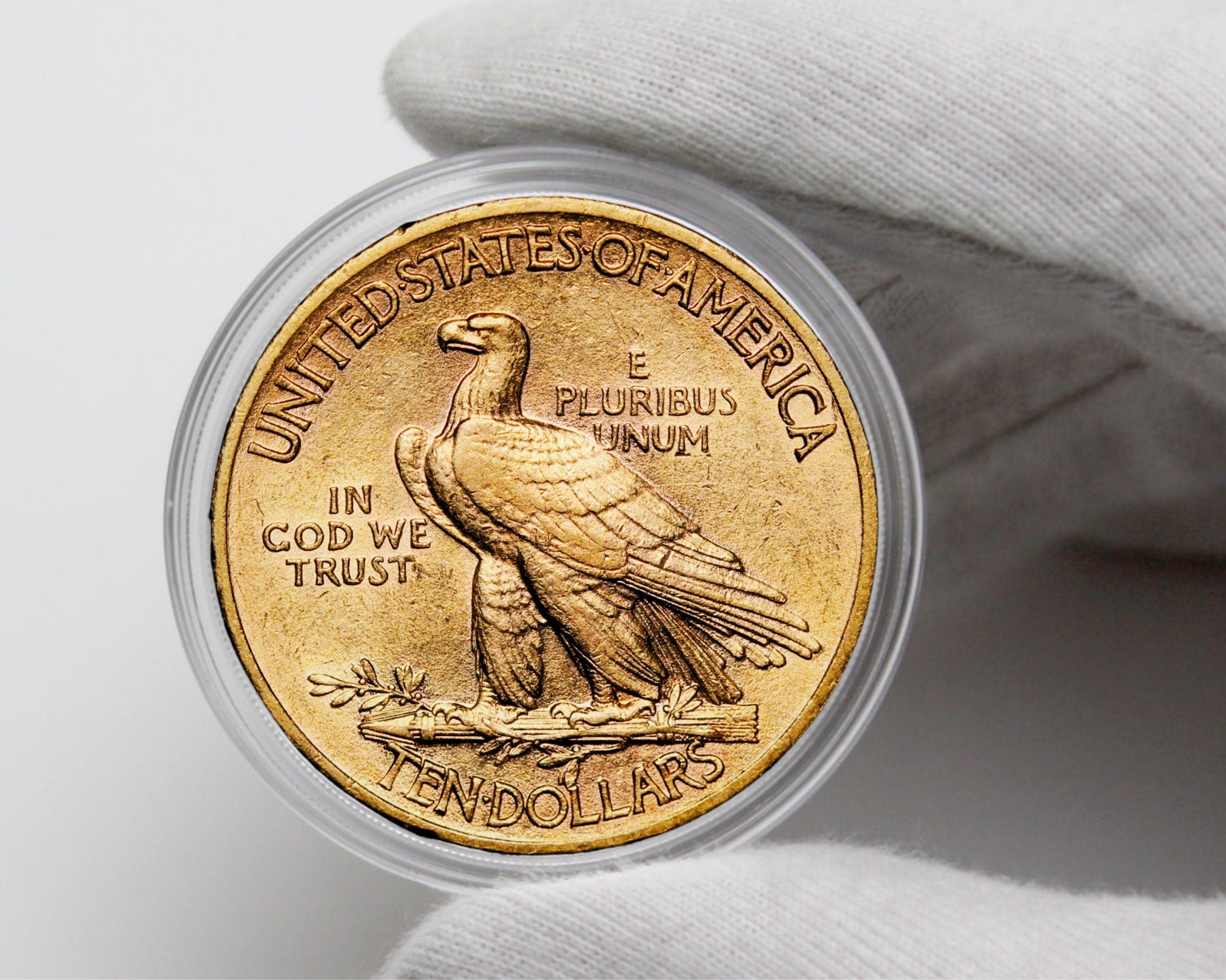 Coins 1909 10 Dollar Indian Head Gold Plated Collectibles Coins US Commemorative Old Coins Perfect for Gifts Antique Coins to Collect Masters Coins
