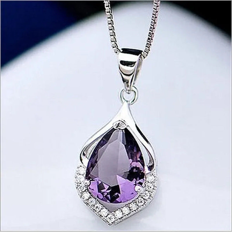 2021 NEW Fashionable Style and Noble Alloy Pure Lady Necklace Long Pendant Elega