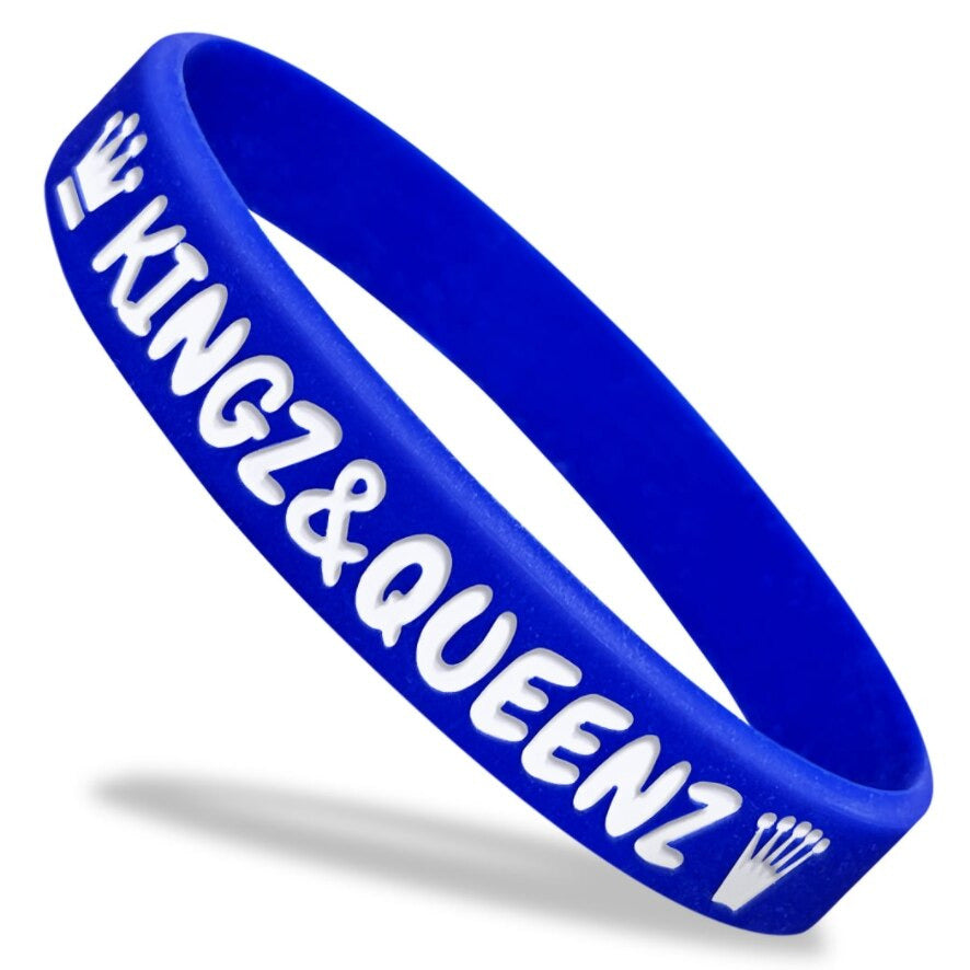 100PCS Engraved Custom Silicone Wristband Debossed Customizable Company