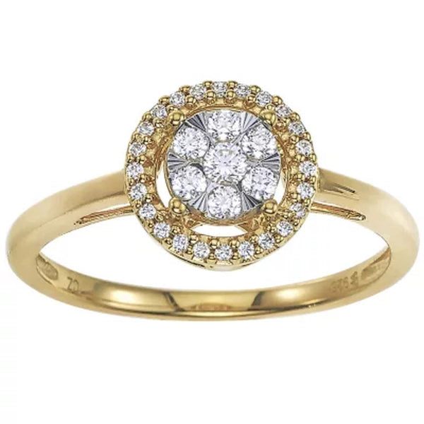 0.23 CT. T.W. Diamond Ring in 14K Gold