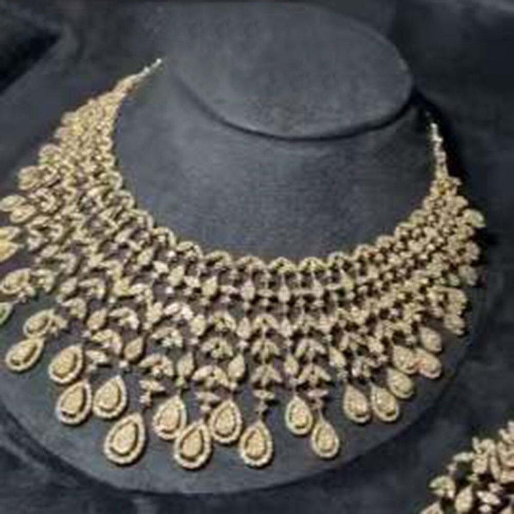 Famous Brand UAE Luxury Saudi Arabic Jewelry Set for Women Wedding Party