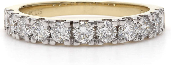 14K Yellow Gold Lab-Grown Diamond Wedding Ring Band (1.00 Cttw, F-G Color, VS-SI