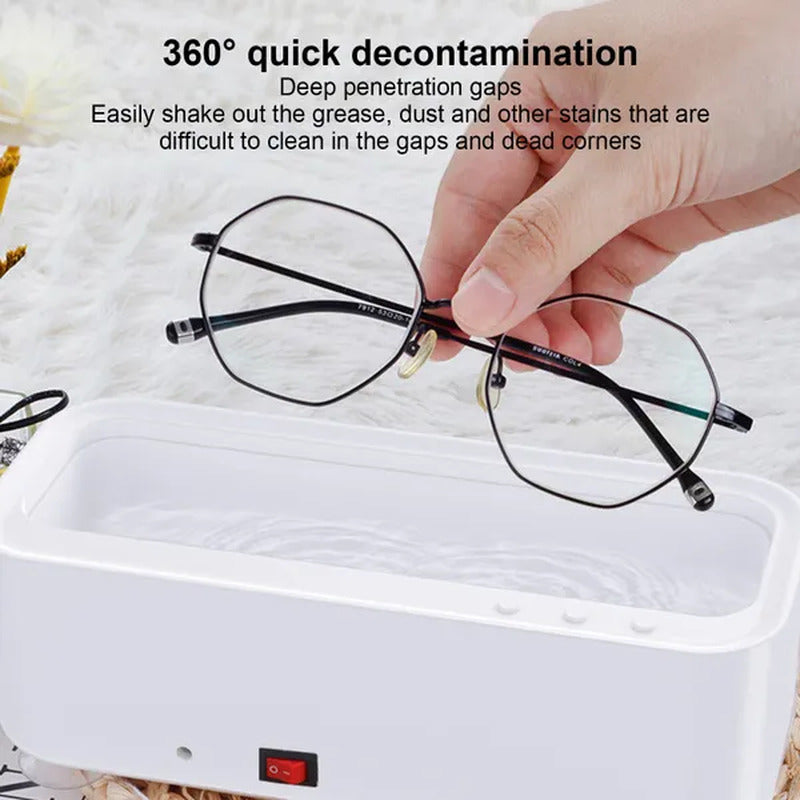 Ultrasonic Cleaner Tank Glasses Jewellery Watch Cleaning